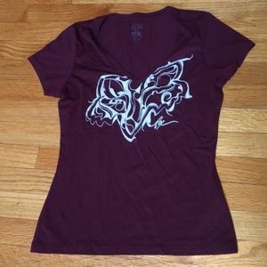 Maroon FOX tshirt